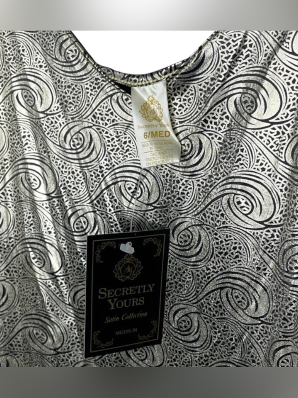 Secretly Yours Satin Collection Intimates Cami Top - Picture 8 of 11